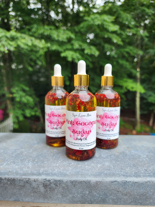 Pink Coconut Sugar Body Oil