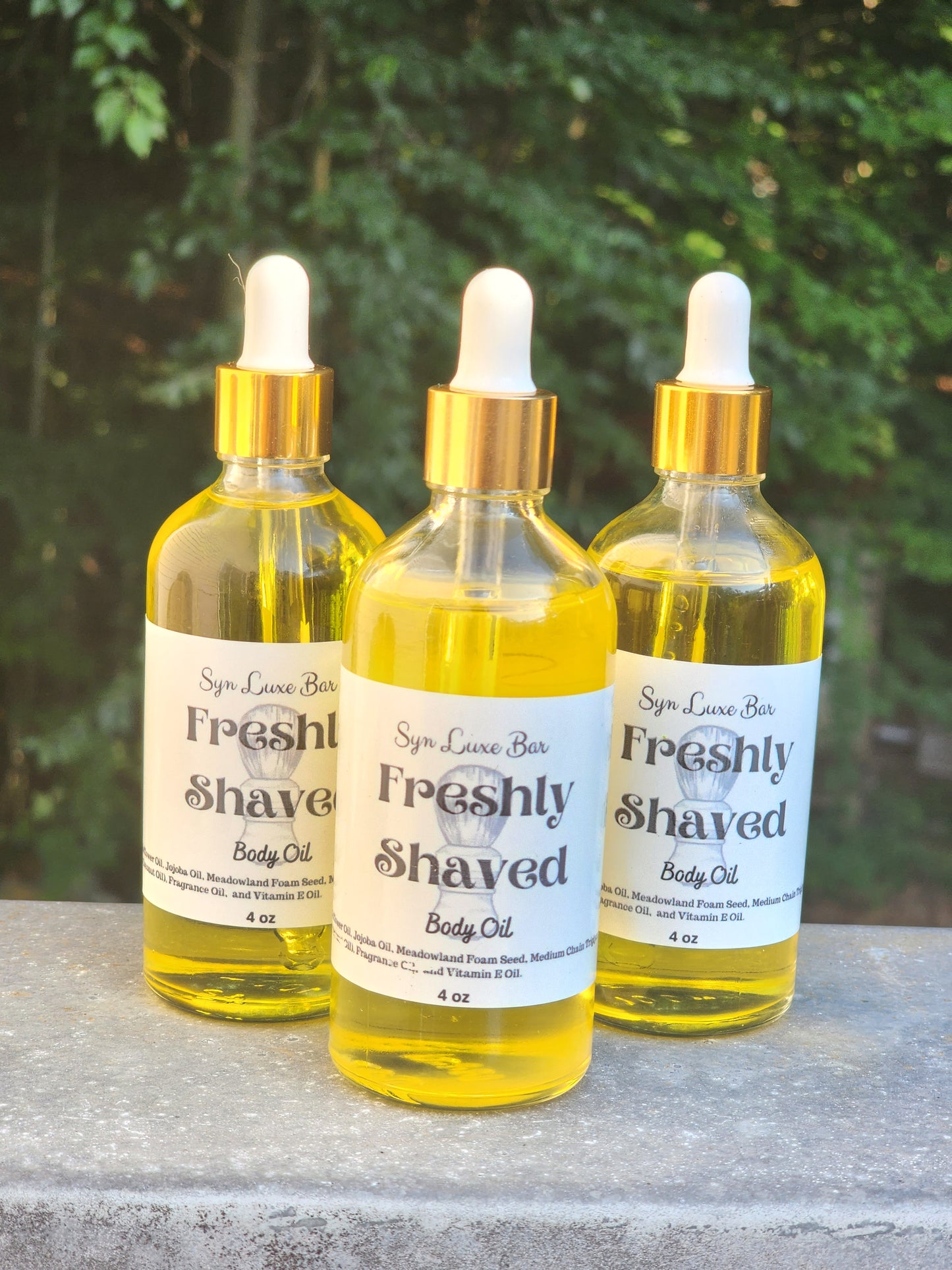 Freshly Shaved Body Oil