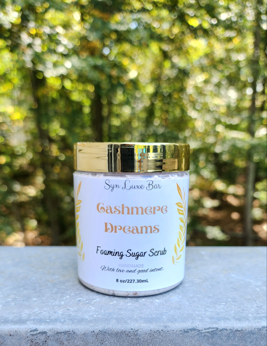 Cashmere Dreams Foaming Sugar Scrub